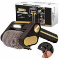 Rechargeable Electric BBQ Grill Brush with LED Light & Replaceable Heads | Stainless Steel